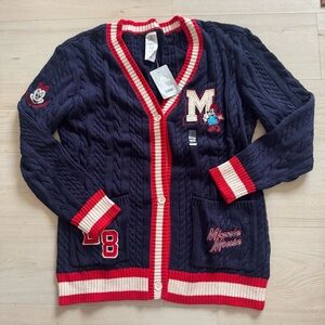 Disney Navy and Red Kids Cardigan